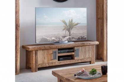 Coral Vitrine - Möbel recyceltes Letz SIT Teakholz Möbel Ihr Online-Shop |