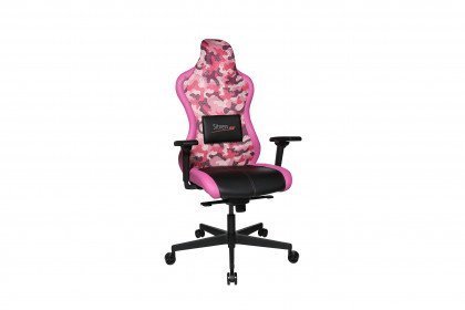 Sitness RS Sport Plus von Topstar - Gaming Chair Camouflage rosa