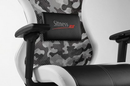 Sitness RS Sport Plus von Topstar - Gaming Stuhl Camouflage weiß