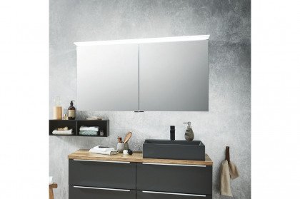 Aspekt von puris - Spiegelschrank cosmos grey