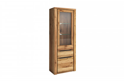 Tilda von Elfo Möbel - Vitrine 2541 Eiche geölt