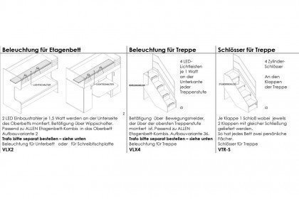 level 2 von Rudolf - Doppelstockbett mit Treppe & Schrank-Umbau