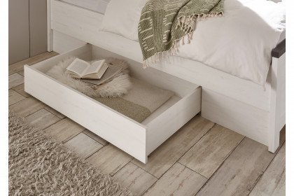 Florenz von IMV Steinheim - weißes Bett im Landhausstil