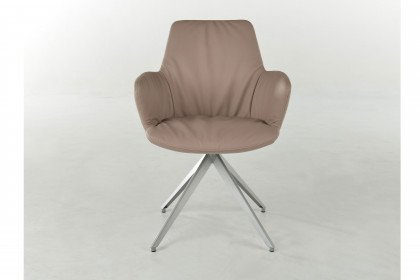 Maple von bert plantagie - Stuhl mit nudefarbener Polsterung
