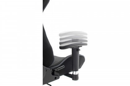mcRacing 2 von MCA - Gaming Stuhl schwarz/ grau