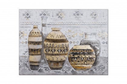 Vasen von Lebenswert - Wandbild handgefertigt