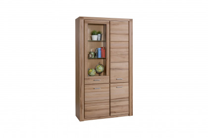 Tabea-living von Elfo Möbel - Vitrine Kernbuche geölt