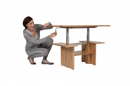 1690 von Vierhaus - Couchtisch in Kernbuche