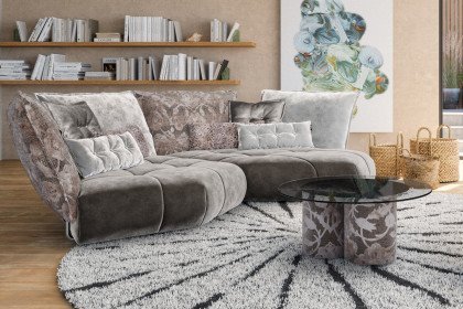 Matilda von Bretz - Designersofa rechts frappé-moon dust-greige