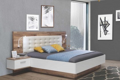 Modern Way von Forte - Schlafmöbel-Set: Schrank, Bett & Nakos