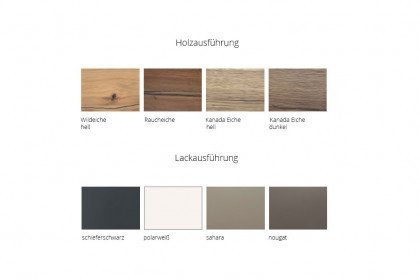 Die Hausmarke Media Design - Sideboard sahara/ Wildeiche hell