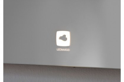 Bad 116 von LEONARDO living - Badezimmer in Glas metallic