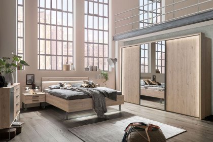Brüssel von Wiemann - Schlafzimmer-Set Eiche Holznachbildung