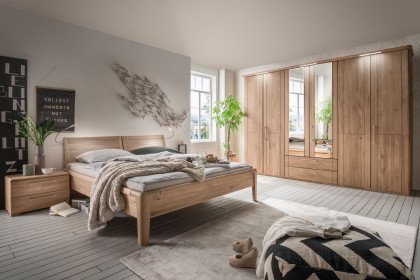 Cortina Plus von Loddenkemper - Schlafzimmer Eiche natur