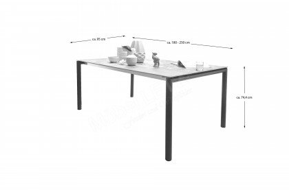 Cortina von SIT Mobilia - Gartentisch mit Dektonplatte orix