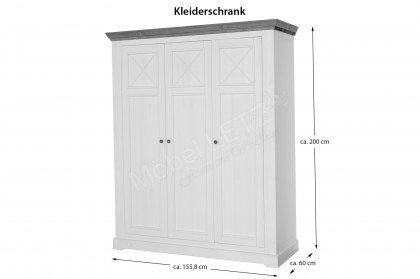 KI-0065 von GK Möbelvertrieb - Babyzimmer-Einrichtung weiß-braun