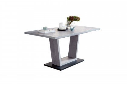 Dillan von Niehoff Sitzmöbel - Tisch mit schwarzer Bodenplatte