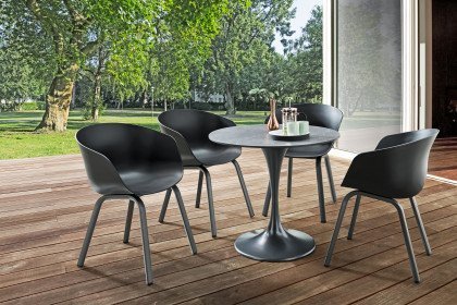 Trompeta von SIT Mobilia - Gartentisch HPL in Oxido Bluestone