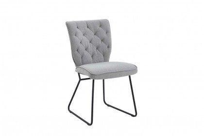 Malta von Niehoff Sitzmöbel - Stuhl mit Kufen aus Eisen