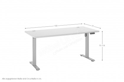 Pronto von BEGA Consult - Schreibtisch elektrisch verstellbar