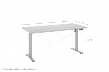 Pronto von BEGA Consult - elektrisch verstellbarer Schreibtisch