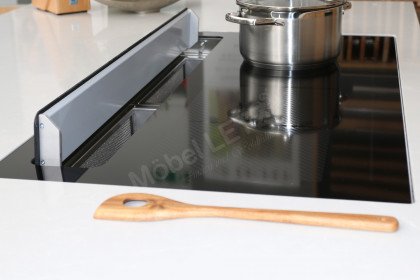 Calezzo von Decker - Küche Asteiche bianco geölt/anthrazit