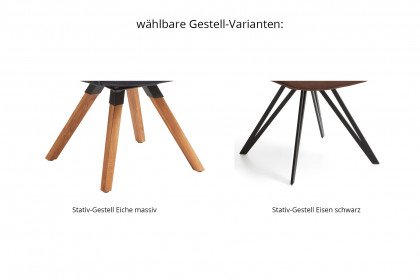 Chianti von Niehoff Sitzmöbel - Stuhl Bezugskombi in Mocca & Taupe