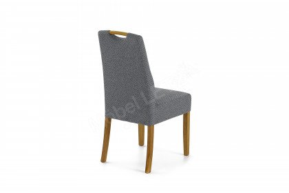 Molino von Niehoff Sitzmöbel - Stuhl mit Holzgriff aus Eiche