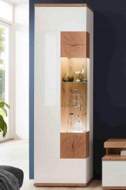 Sylt von IDEAL Möbel - Wohnwand 16 Eiche Artisan/ weiß