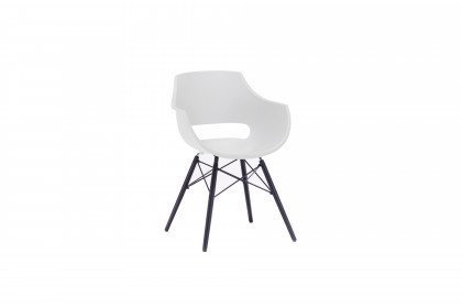 Rockville von MCA - Stuhl mit weißer Sitzschale