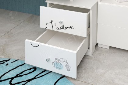 Fashion Mint von Meblik - Jugendzimmer-Schreibtisch mit Stauraum