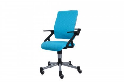 Tio Sitness® von Paidi - Drehstuhl azurblau mit Sitness®-Technologie