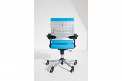 Tio Sitness® von Paidi - Drehstuhl azurblau mit Sitness®-Technologie