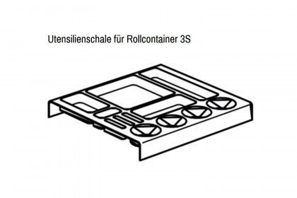 Marco von Paidi - Rollcontainer mit 3 Schubladen Ahorn Nachbildung