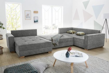 Brixen von Job - XXL-Sofa Ausführung rechts grau