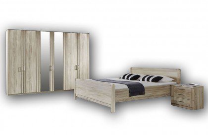 Valencia von Wiemann - Schlafzimmer Eiche-sägerau-Nachbildung