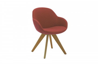 Samu von Lebenswert - Stuhl in Rot
