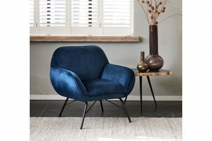 Petri von Easy Sofa - Sessel blau