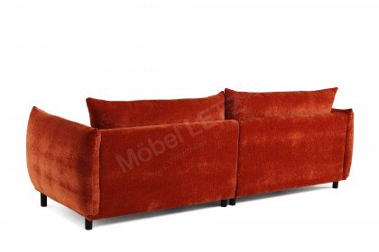 Peak von Easy Sofa - Big-Sofa rot-orange