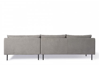 Logan von Easy Sofa - Eckcouch Ausführung rechts grau