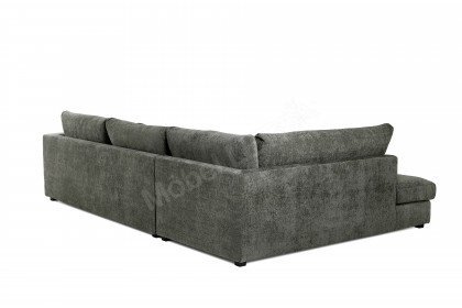 Bagnes II von Easy Sofa - Polstersofa Ausführung links grau