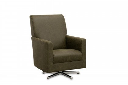 Leonder von Domo Collection - Sessel grün