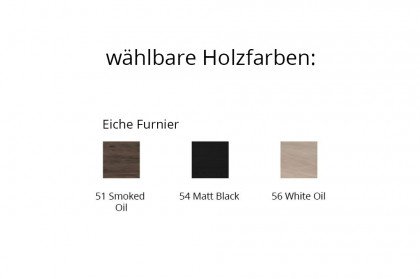 Nobel von BODAHL MØBLER - Esstisch Eichenfurnier in White Oil