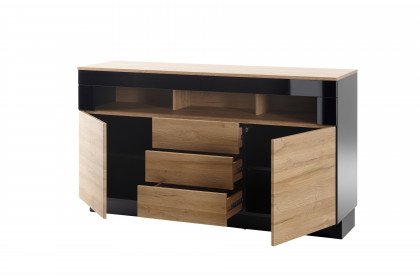 Kayman von IMV Steinheim - Sideboard AZ H2 CY 52 schwarz