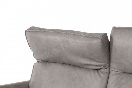 4902 von Himolla - Ledergarnitur grau