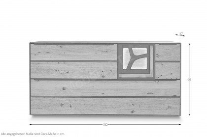 Valero von Decker - Sideboard 105 Asteiche bianco