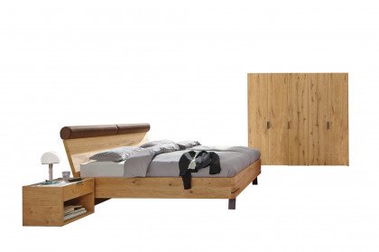 Fena von Hülsta - Schlafzimmerset mit Holzfurnier Balkeneiche