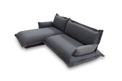 Cushion 5415 von Tom Tailor - Eckgarnitur links woven-grey