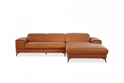 21106 Piedroo von Willi Schillig - Ledergarnitur Variante rechts cognac