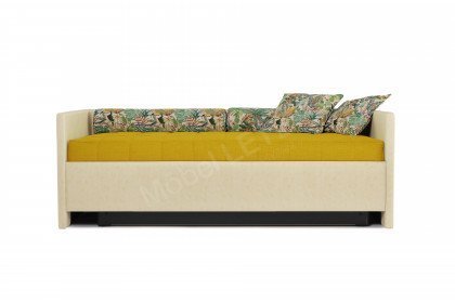 Lido 6 von Ruf Betten - Polsterbett beige ca. 100 x 200 cm